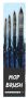  Art of Brushwork with Canvazo's Mop Brushes