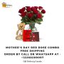 Free Shipping Mother’s Day Red Rose Combo Delivery to Canada