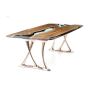 Epoxy Wood Dining Table