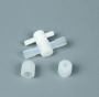 PFA valve Custom fittings for isotope analysis industry