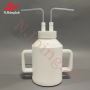 NJbinglab acid-proof PTFE gas washing bottle for lab use