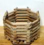 Orchid Baskets: Durable Mahogany Wood for Healthy Growth 
