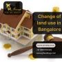 Change of land use in Bangalore