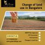 Change of land use in Bangalore