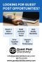 Looking for Guest Post Opportunity | GuestPostDiscovery