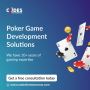 Launch Your Own Custom Poker Game App with Expert Developers