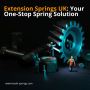 Extension Springs UK: Your One-Stop Spring Solution