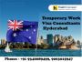 Temporary Work Visa Consultants Hyderabad | Work Permit Visa