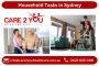Household Tasks Sydney | Domestic Assistance Experts | Care 