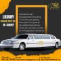 luxury limousine party bus in surrey