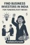 Business investors in India for funding/exit needs @IndiaBiz