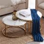 Beautiful and Bold Natural Sheesham Wood Center Table
