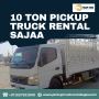 🚛 10 Ton Pickup Truck Rental in Sajaa!