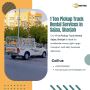 1 Ton Pickup Truck Rental Services in Sajaa, Sharjah!
