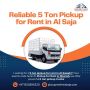 🚚 Reliable 5-Ton Pickup for Rent in Al Saja! 055 289 4320