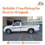 🚛 Reliable 1-Ton Pickup for Rent in Al Sajaah! 0552894320