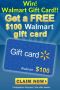 WIN $100 WALMART GIFTCARD FOR FREE WIN $100 WALMART GIFTCARD FOR FREE