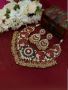 Pachi Kundan Bridal Necklace Set – Heavy Choker for Wedding