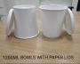 Eco-Friendly 1200 ml Paper Tub for Versatile Food Packaging 
