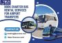 Book Charter Bus Rental Services For Airport Transfers 