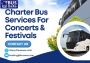 Charter Bus Services For Concerts & Festivals