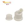TRUE 811502 Refrigerator White Plastic Elbow Drain