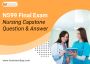 N599 Final Exam Nursing Capstone Question & Answer