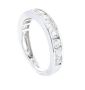14 KARAT WHITE GOLD HALF ANNIVERSARY DIAMOND BAND 14 KARAT WHITE GOLD HALF ANNIVERSARY DIAMOND BAND