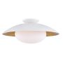 Luxury Cadence Gold Leaf Wall Sconce