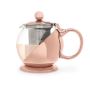 Shelby™ Rose Gold Wrapped Teapot by Pinky Up BistroToRestro