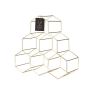 Gold Geo Counter Top Wine Rack by Viski® | BistroToRestro