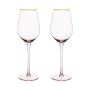 Rose Crystal White Wine Glass by Twine Living BistroToRestro