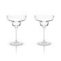 Angled Crystal Margarita Glasses by Viski® | BistroToRestro