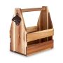 Acacia Wood Beer Caddy by Foster & Rye™ | BistroToRestro