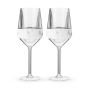 Wine FREEZE Stemmed in Marble (set of 2) by HOST® 
