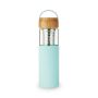 Dana Glass Travel Mug in Turquoise by Pinky Up 