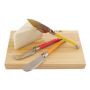 Sunnyside™ Cheese Knives & Cutting Board by True