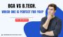 BCA vs B.Tech. – Which One is Perfect for You?