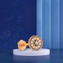  Kesav diamonds| real gold and diamond nose stud
