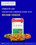 Best Online Food Ordering Solution by BecomeVendor!