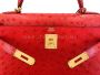 Cherry Red Prada Galleria Small Patent Saffiano Leather Bag | PRADA