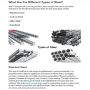 3 Types of Steel: What Makes Them Different?