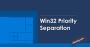 Two Methods For Win32 Priority Separation in Windows 10