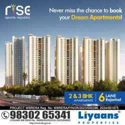  Merlin Rise 2/3 BHK Flats in Rajarhat, Kolkata