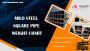 MS Square Pipe Weight Chart in KG MS Square Pipe Weight Chart in KG
