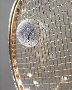 Diamond Tennis Racket Necklace