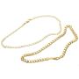 14 karat Gold Italian Curb Anklets