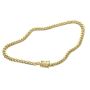 10 Karat Gold Miami Cuban Link Anklet Bracelet Box Lock