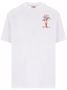 Casablanca Nature Teacher T-Shirt White MPS25-JTS-001-03 £22