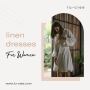 linen dresses for women